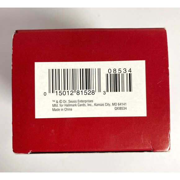 Dr Seuss and Max Hallmark Keepsake Ornament 2004 Includes Hanger No Card - Picture 3 of 16